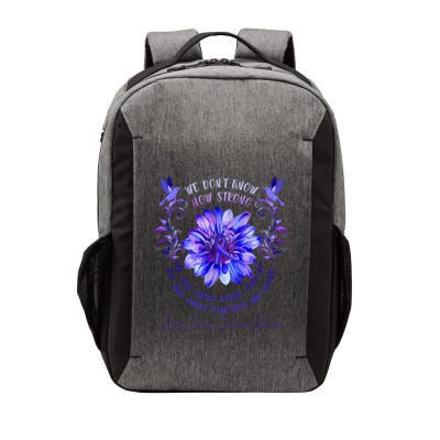 Cyclic Vomiting Syndrome Awareness Flower We DonT Know How Vector Backpack