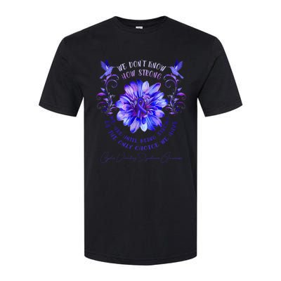 Cyclic Vomiting Syndrome Awareness Flower We DonT Know How Softstyle® CVC T-Shirt