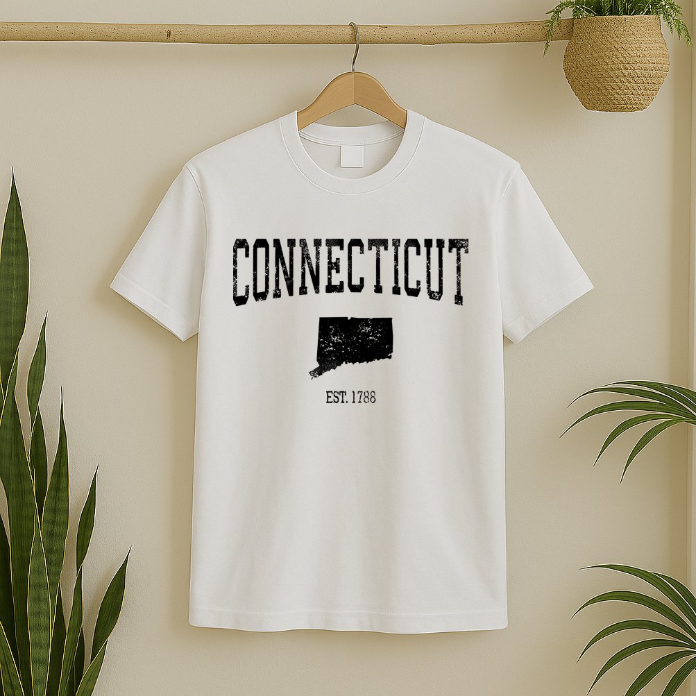 Connecticut Vintage Sports Design Ct T-Shirt