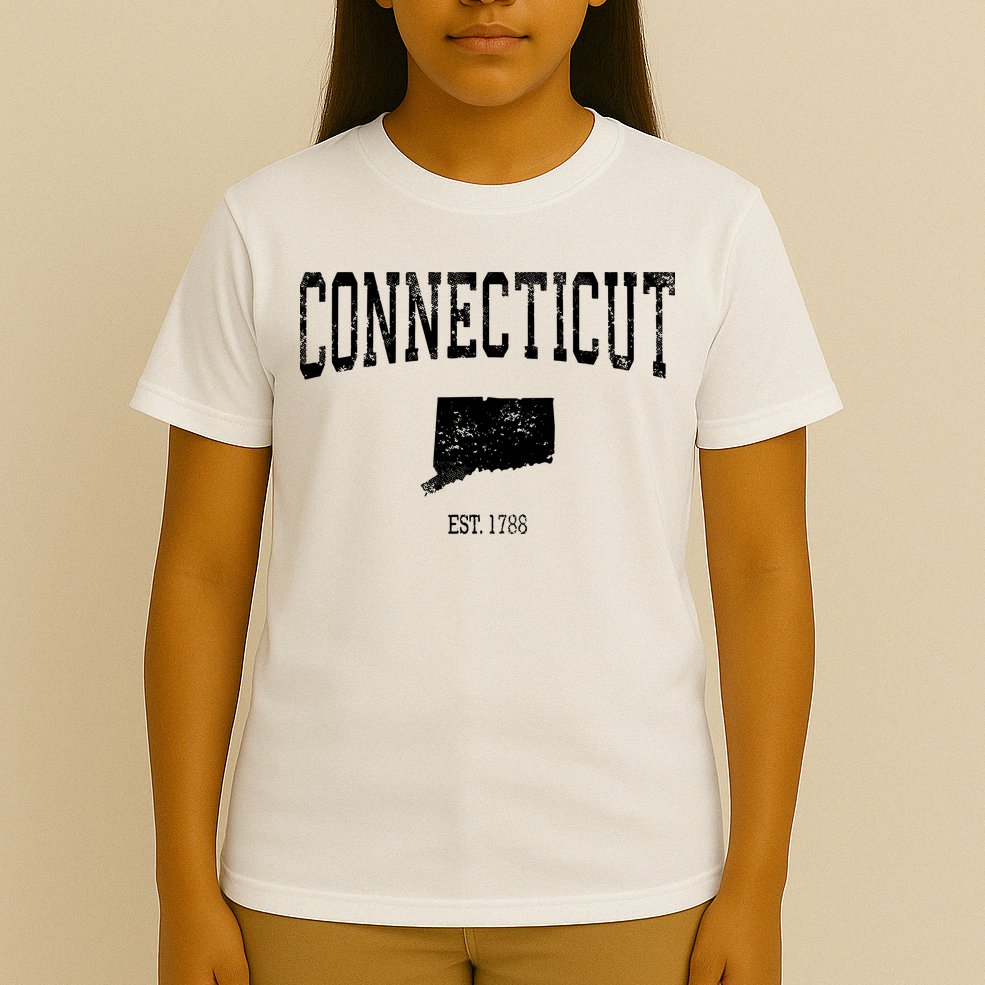 Connecticut Vintage Sports Design Ct T-Shirt