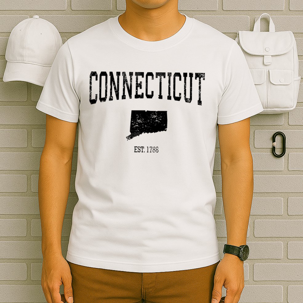 Connecticut Vintage Sports Design Ct T-Shirt