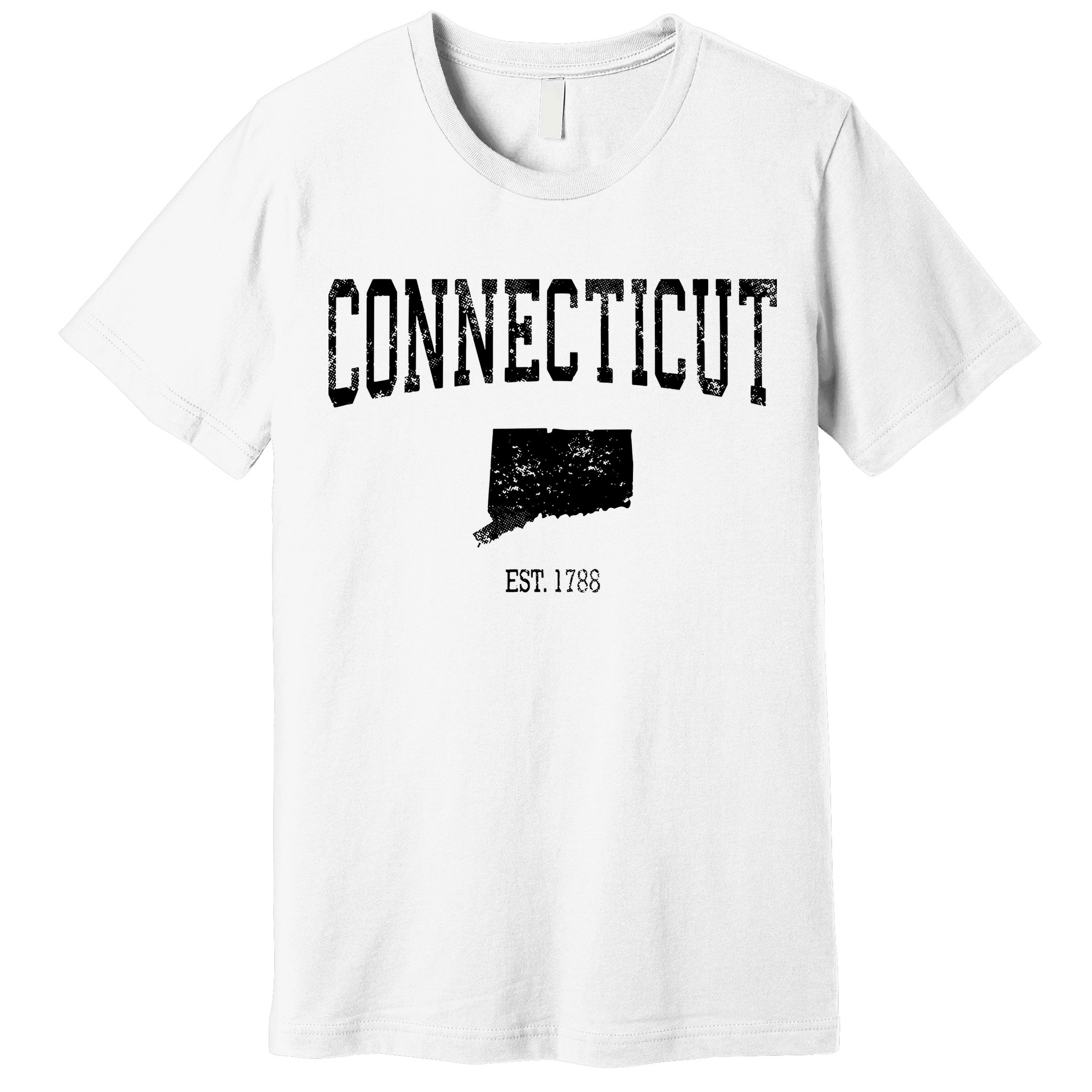 Connecticut Vintage Sports Design Ct Premium T-Shirt