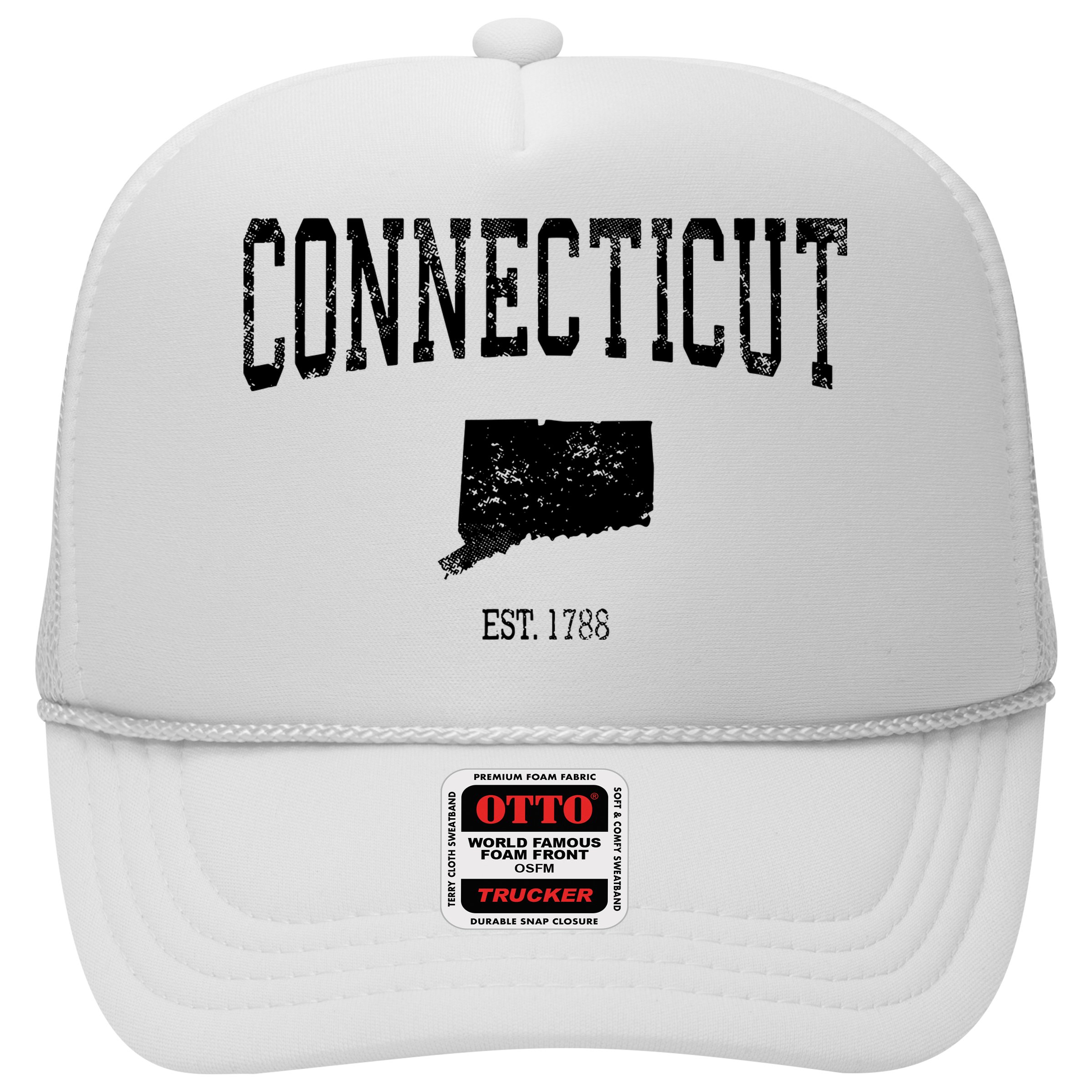 Connecticut Vintage Sports Design Ct Hat