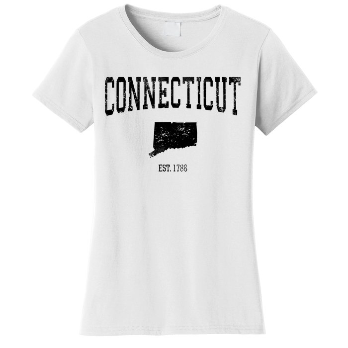 Connecticut Vintage Sports Design Ct Women's T-Shirt