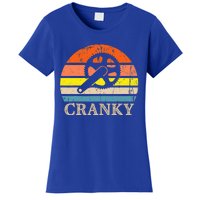 Cranky Vintage Sun Bicycle Lovers Cycling Bike Women's T-Shirt