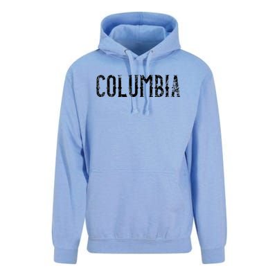 Columbia Vintage Script Apparel Unisex Surf Hoodie