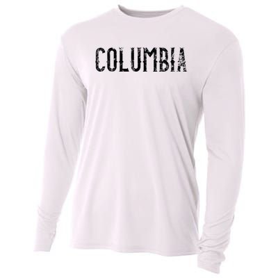 Columbia Vintage Script Apparel Cooling Performance Long Sleeve Crew