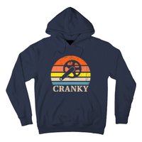 Cranky Vintage Sun Bicycle Lovers Cycling Bike Hoodie