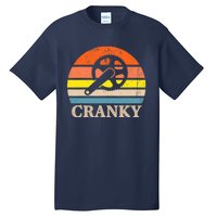 Cranky Vintage Sun Bicycle Lovers Cycling Bike Tall T-Shirt