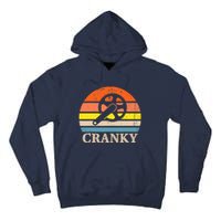 Cranky Vintage Sun Bicycle Lovers Cycling Bike Tall Hoodie