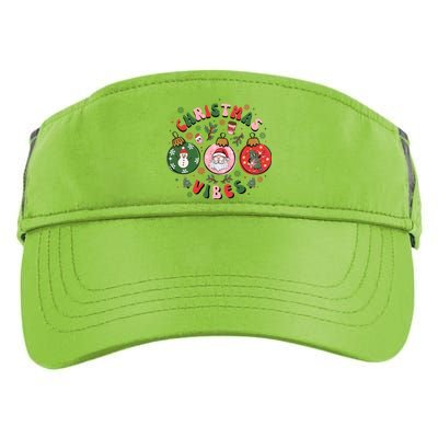 Christmas Vibes Santa Claus Snow Cookies Christmas Tree Gift Adult Drive Performance Visor