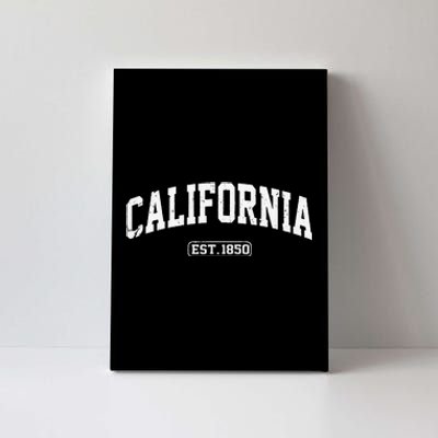 California Vintage State Athletic Style Canvas