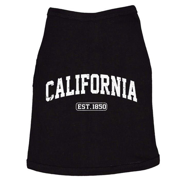 California Vintage State Athletic Style Doggie Tank