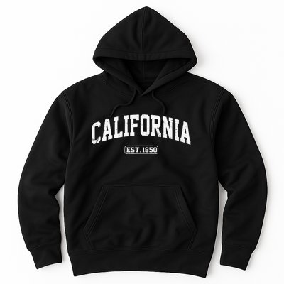 California Vintage State Athletic Style Hoodie