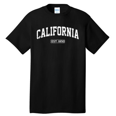 California Vintage State Athletic Style Tall T-Shirt