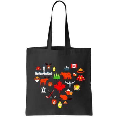 Canadian Vintage Symbols Canada Flag Maple Leaf Rcmp Bag