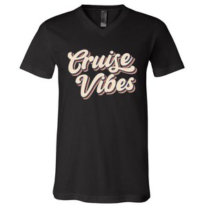 Cruise Vibes Summer Vacation V-Neck T-Shirt