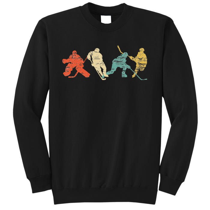 Classic Vintage Style Ice Hockey Sweatshirt