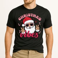 Christmas Vibes Santa Claus Peace Retro Groovy Performance Shirt