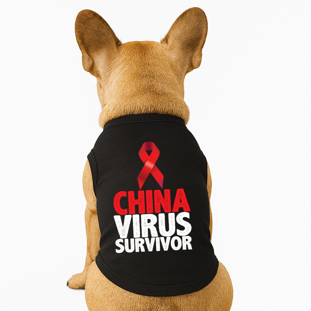 China Virus Survivor Doggie Tank