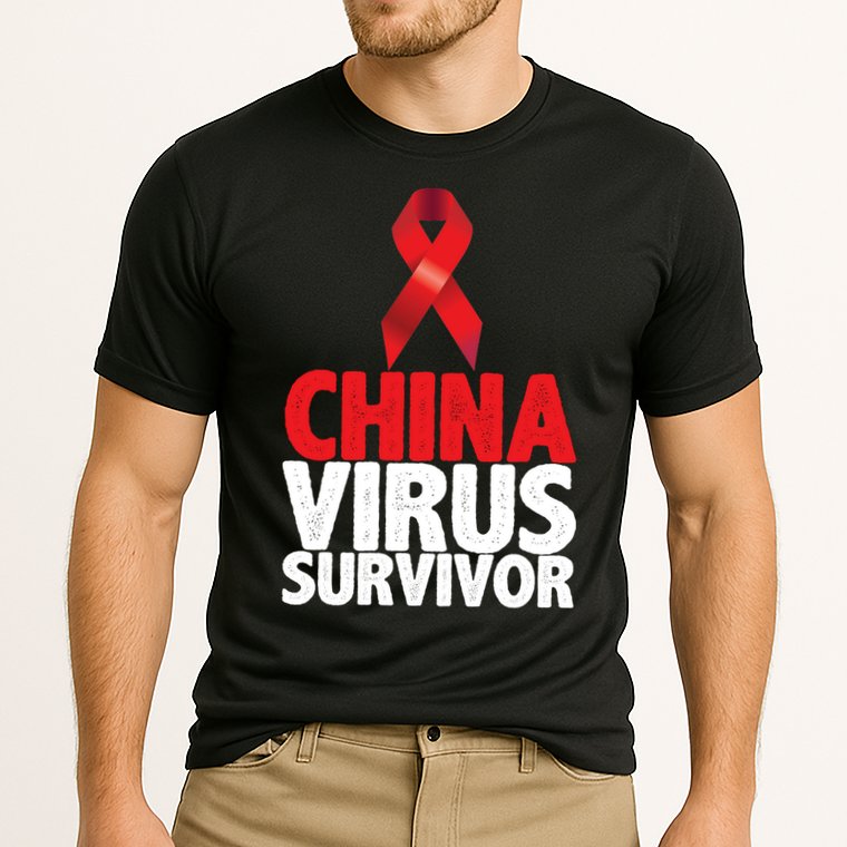 China Virus Survivor Performance Shirt
