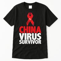 China Virus Survivor Tall T-Shirt