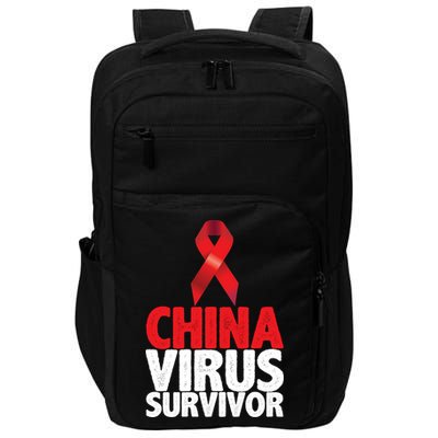 China Virus Survivor Impact Tech Backpack