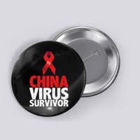 China Virus Survivor Button