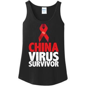 China Virus Survivor Ladies Essential Tank