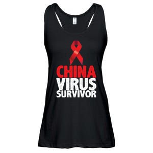 China Virus Survivor Ladies Essential Flowy Tank