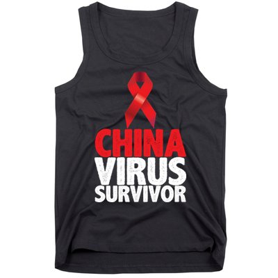 China Virus Survivor Tank Top