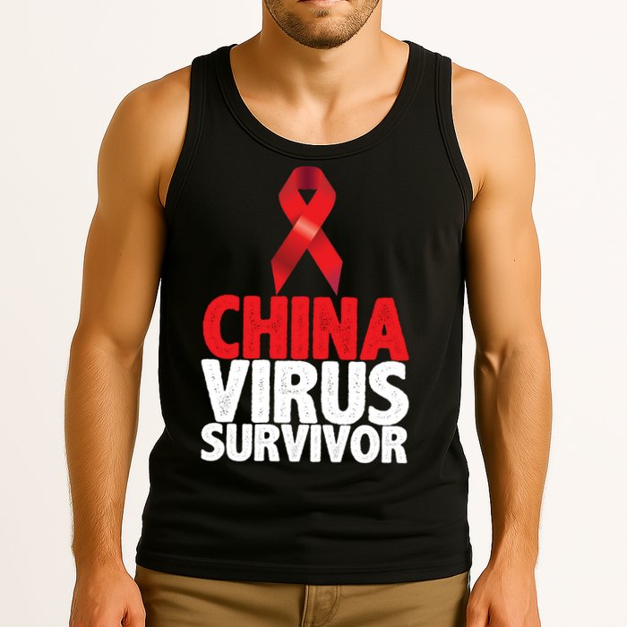 China Virus Survivor Tank Top