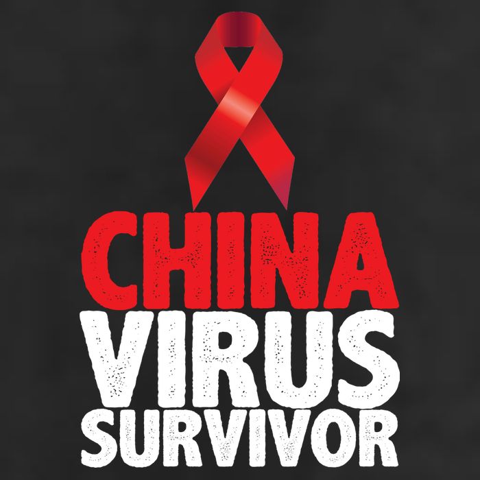 China Virus Survivor Golf Towel