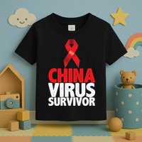 China Virus Survivor Toddler T-Shirt