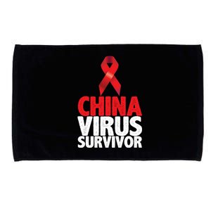 China Virus Survivor Microfiber Hand Towel