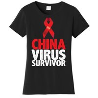 China Virus Survivor Women's T-Shirt