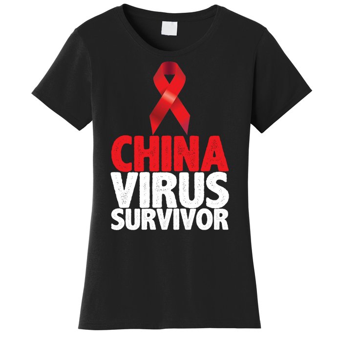 China Virus Survivor Women's T-Shirt