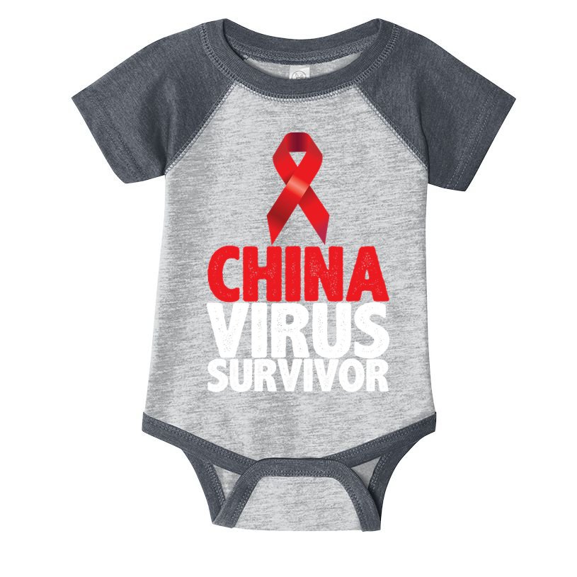 China Virus Survivor Infant Baby Jersey Bodysuit