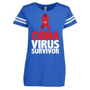 China Virus Survivor Enza Ladies Jersey Football T-Shirt