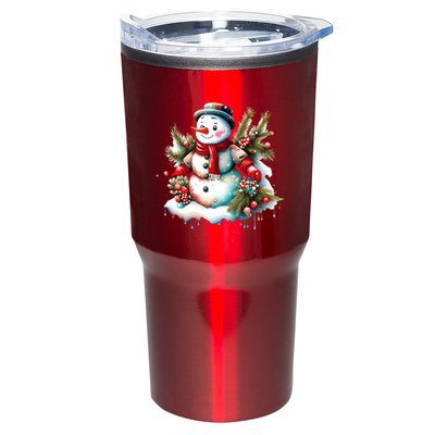 Christmas Vintage Snowman Tumbler