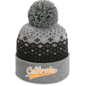 California Varsity Style The Baniff Cuffed Pom Beanie