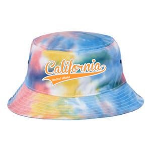 California Varsity Style Tie Dye Newport Bucket Hat