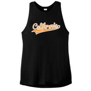 California Varsity Style Ladies PosiCharge Tri-Blend Wicking Tank