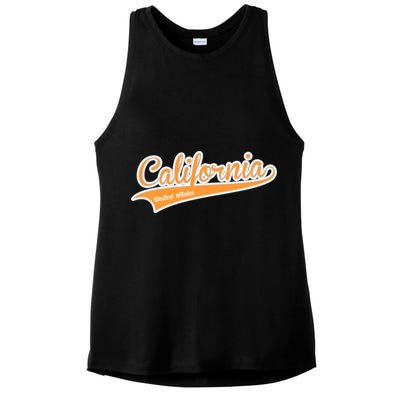 California Varsity Style Ladies PosiCharge Tri-Blend Wicking Tank