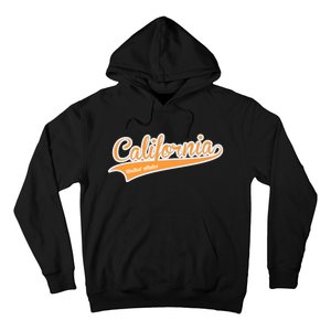 California Varsity Style Hoodie