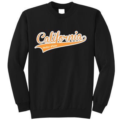 California Varsity Style Sweatshirt