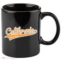 California Varsity Style 11oz C Handle Ceramic Mug