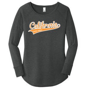 California Varsity Style Women's Perfect Tri Tunic Long Sleeve Shirt