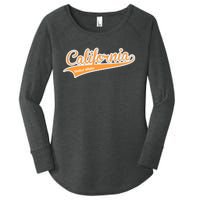 California Varsity Style Women's Perfect Tri Tunic Long Sleeve Shirt