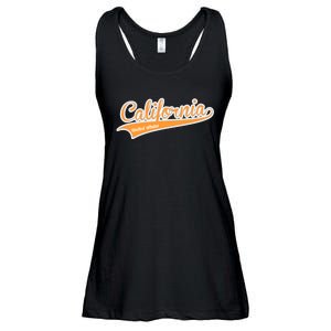 California Varsity Style Ladies Essential Flowy Tank